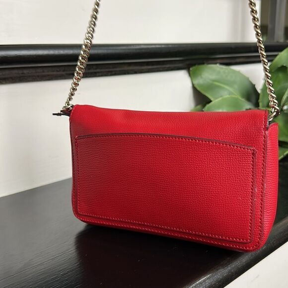 Kate Spade genuine leather Sylvia chain wallet crossbody handbag purse like new - Picture 5 of 12